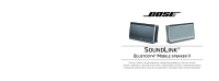 Bose SoundLink-Mobile-Speaker-II - Owners Guide 